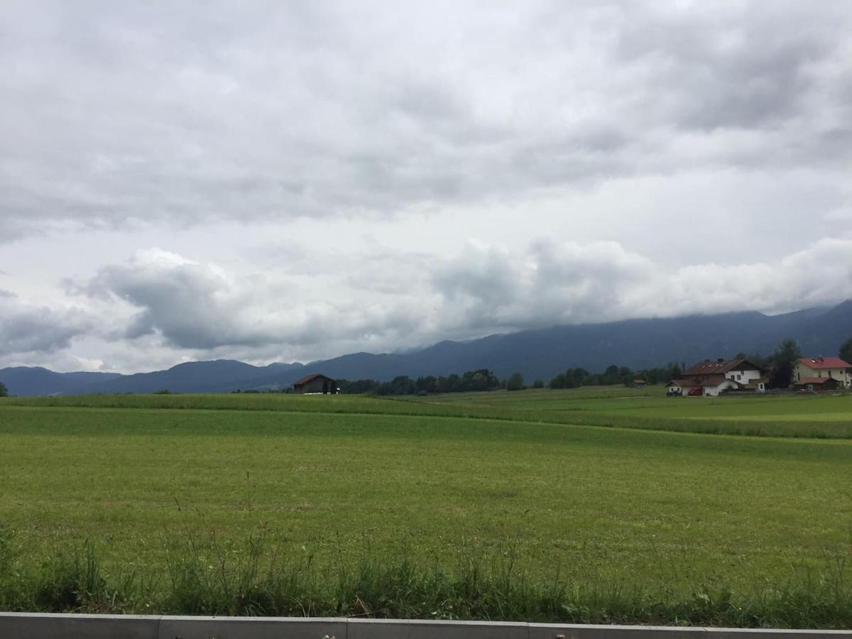 Studio Mit Alpenblick Grossweil Exteriör bild